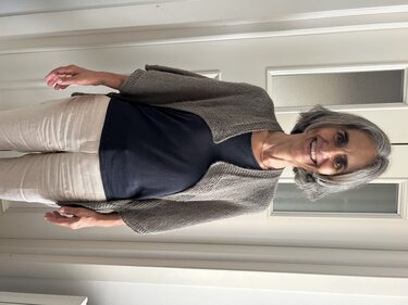 Ponchojacke – nach Maßen stricken, mit Garn aus deinem Wollvorrat - Bild 8