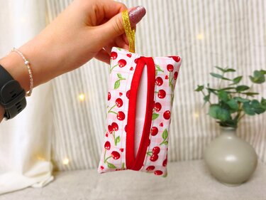 Nähanleitung Taschentuchtasche Schritt-für-Schritt Anleitung