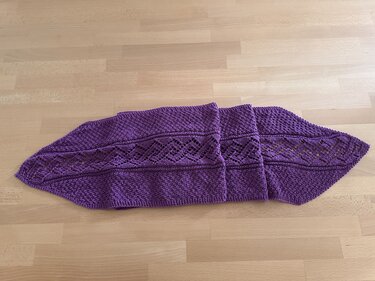 Strickanleitung - Schal "Skog" - Bild 4