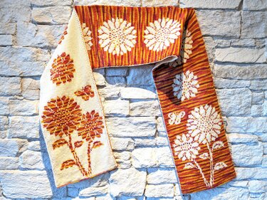 Kuschelschal "Sunflowers" - Doubleface Strickanleitung
