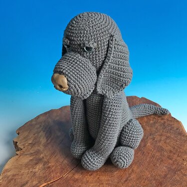 Crochet pattern Weimaraner Lulli amigurumi dog - Image 8