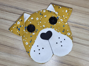 PDF Kitchen Dog PotHolder Sewing Pattern Oven Mitt Pattern Animal Potholder - Image 5