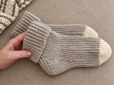 Gehäkelte Socken. Häkelanleitung. PDF auf Englisch und Deutsch (S1b) - Bild 9