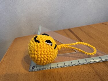 Häkelanleitung Smiley Charm / Smiley (mit und ohne Anhänger) - Bild 6