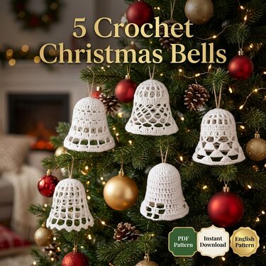 Crochet bells