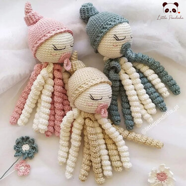 Oktopus Häkelanleitung - Bild 3