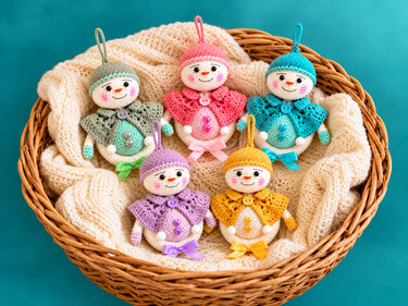 Crochet Pattern Snowball Man - Image 2