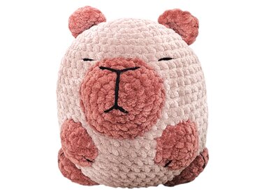 Die Kullertiere - Capybara häkeln – ausführliche Amigurumi Häkelanleitung
