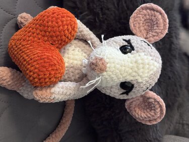 Rudi – Süße Farbratte häkeln | Detaillierte Amigurumi Häkelanleitung als PD - Bild 2