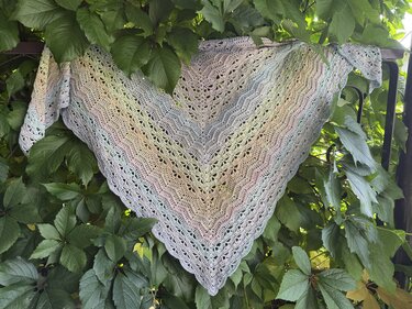 Häkelanleitung Tuch Ilvaelis