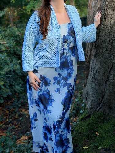 Häkelanleitung Hexagon-Cardigan "Clara" - Bild 9