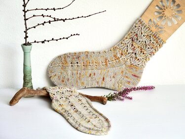 Socks "Calluna", knitting pattern, size US 3.5 - 10 / UK 2.5 - 8 - Image 17