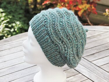 Beanie "Anouk", knitting pattern, easy, 2 sizes