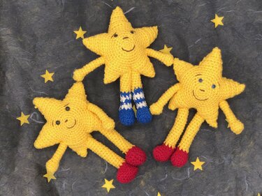 Häkelanleitung Walking Star - ein Stern für dich