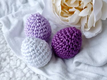 Little Easter eggs - Crochet