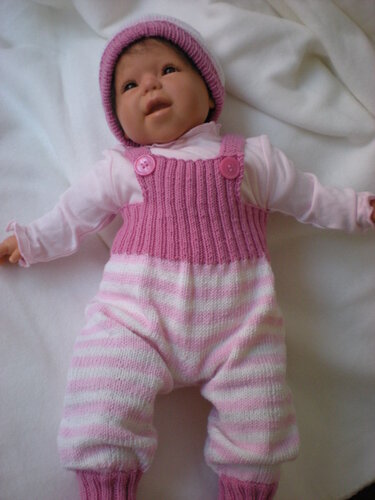 Babyhose und Mütze - Stricken