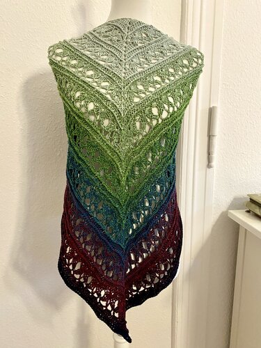 Häkelanleitung für schönes "Papilio" Dreieckstuch