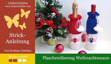 152DE Strickanleitung Flaschenüberzug - PDF Zabelina CP - Bild 2
