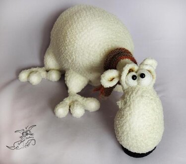 252DE Häkelanleitung Eisbär Plombir - Amigurumi PDF Pertseva CP