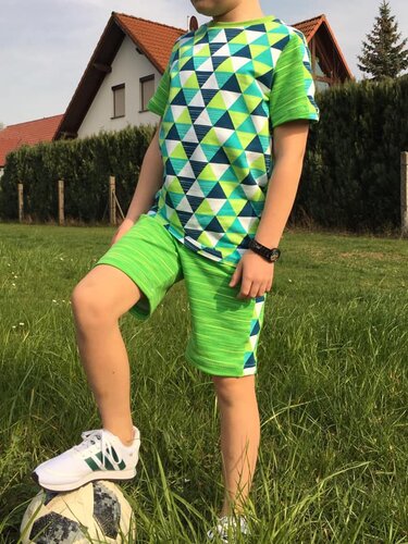 *Shirt´n´Short 2.0* Set Gr. 92-164 Nähanleitung Schnittmuster A4,A0, Beamer