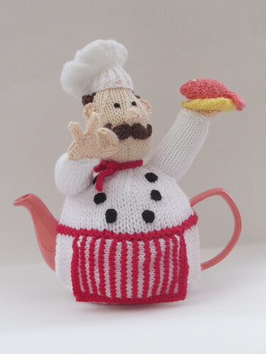 Chef Tea Cosy Knitting Pattern