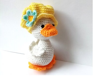 Entlein. Häkelanleitung