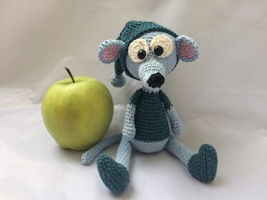 Tommy die kleine Spitzmaus - Häkeln