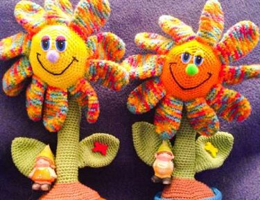 Häkelanleitung Blumentopf