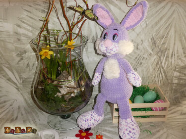 Hase Hanni Möhrchen, Häkelanleitung von DaDaDe