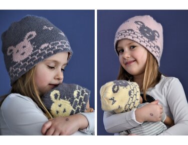 Knitting Pattern Hat "Little Mouse" - in Double Knitting - Image 2