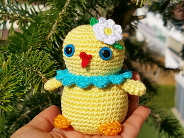 Pattern Baby Chick Margarita - Crochet