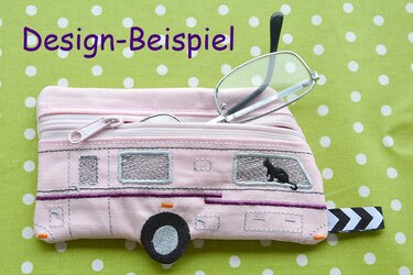 Ith Stickdatei Wohnwagentaschen für den 13x18 Rahmen - Sticken