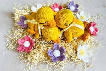 Entlein Häkelanleitung Amigurumi - Bild 2
