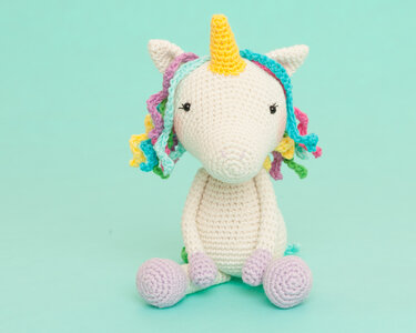 Häkelanleitung Einhorn, amigurumi