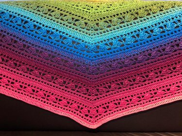 Hermosa flache Variante - Häkeln