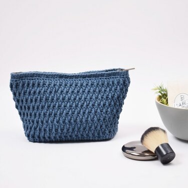 Ripple Kosmetiktasche - Häkeln
