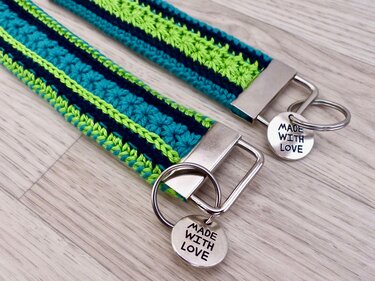 Schlüsselband häkeln