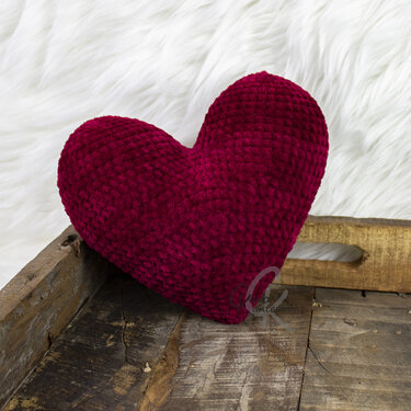 Herzkissen - Häkelanleitung von CaroKunterbunt