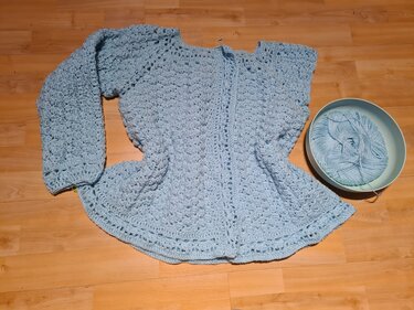 Anleitung Effektvolle RVO Weste Schwesterblut - Häkeln