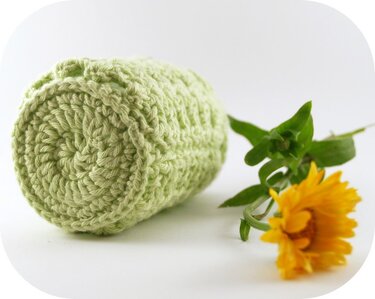 Häkelanleitung Mini-Vasen, Upcycling | kostenlos