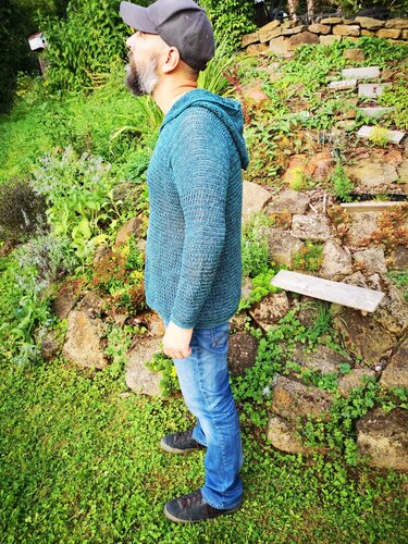 Unisex Pullover "Sommernachts(sch)wärmer" - Häkeln