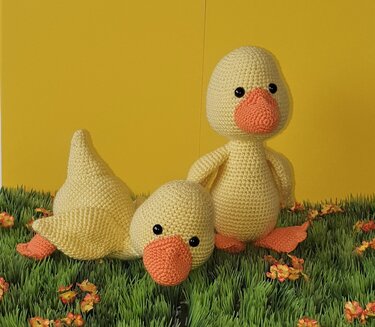 Ente Häkelanleitung Enni Entchen