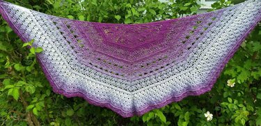 Anleitung Mehrecktuch 4 Seasons - Häkeln