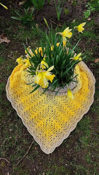 Dreieckstuch Jag - Häkeln