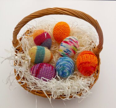 Strickanleitung Ostereierhülle
