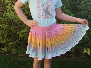 Häkelanleitung Rock - Bild 3