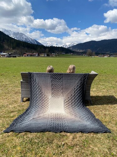 Häkelanleitung Decke Yuna