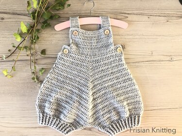 Crochet Baby Romper "Björn" - Image 5