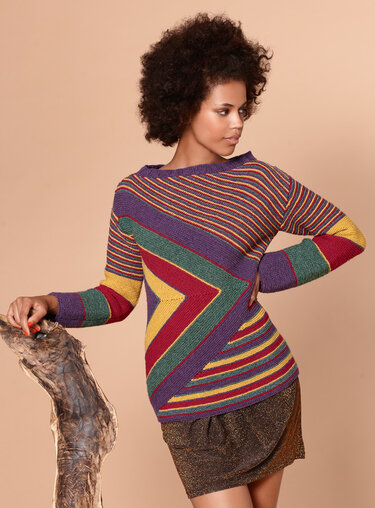 Strickanleitung Pullover Mahelia