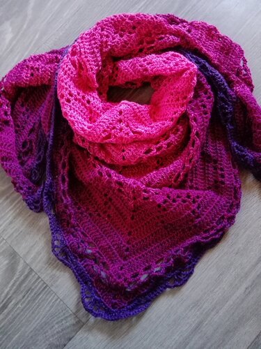 Anleitung Éadach Dreiecktuch - Häkeln